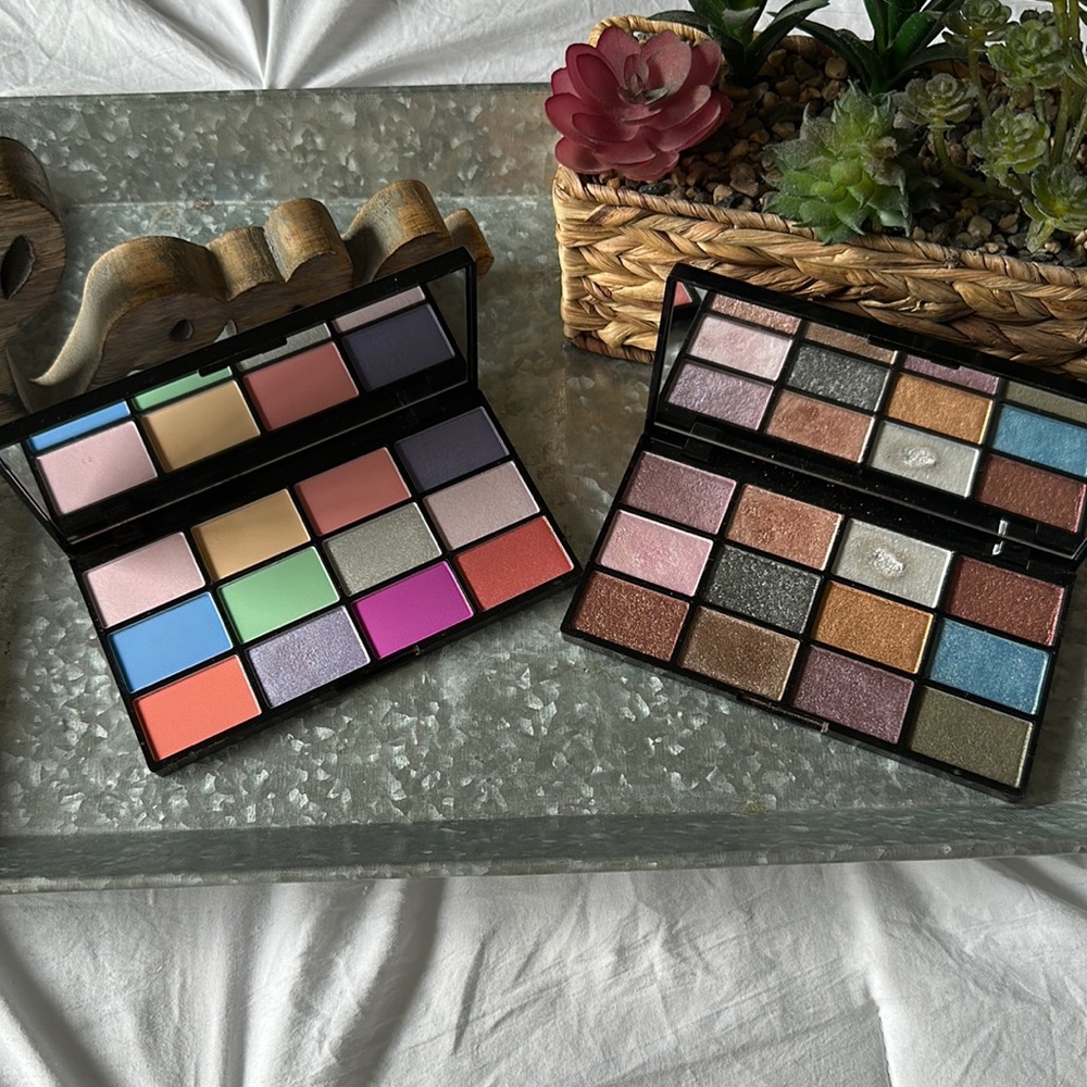 2 NYX Eyeshadow Palettes